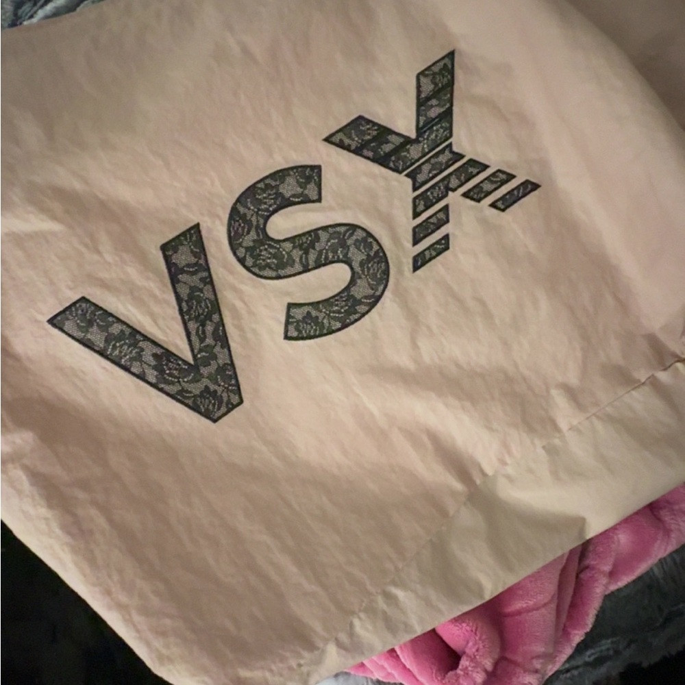 Victoria's Secret Cream Tote Bag